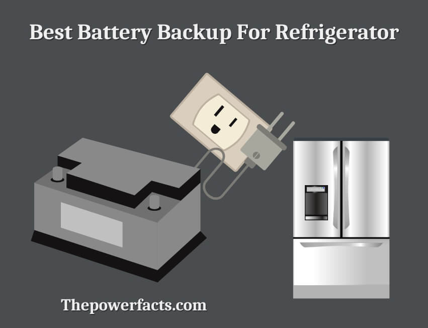 best battery backup for refrigerator