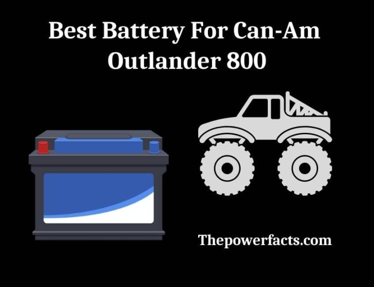 best battery for can-am outlander 800