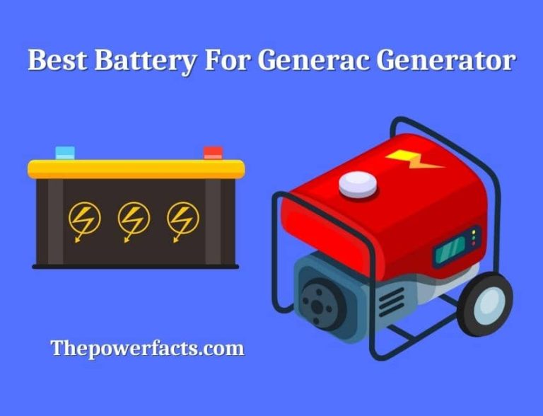 best battery for generac generator