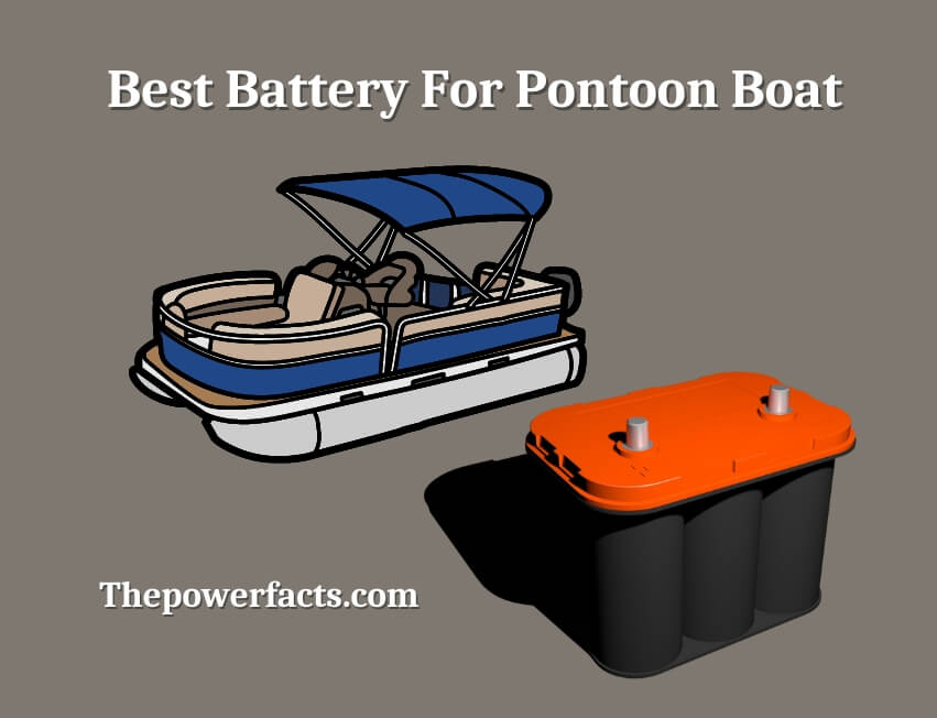 best battery for pontoon boat