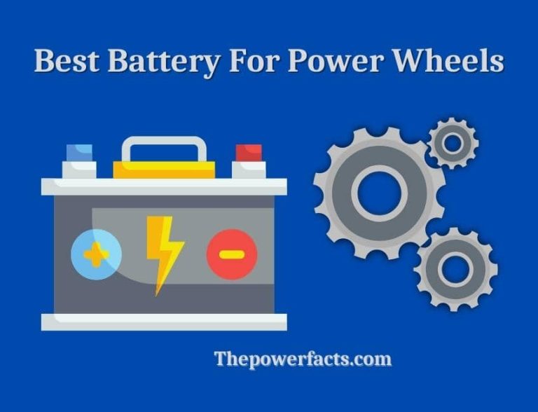 best battery for power wheels