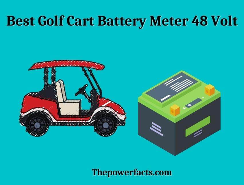 best golf cart battery meter 48 volt