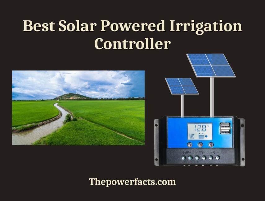 best solar powered irrigation controller