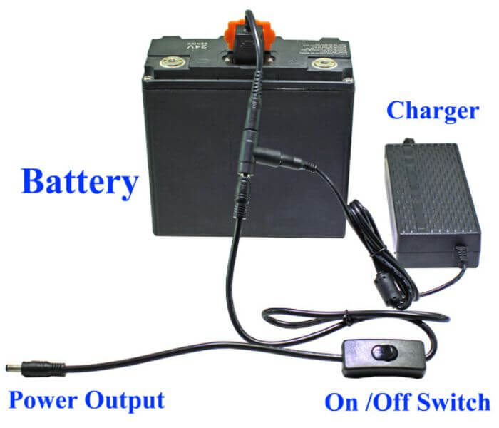 can you charge battery through 12v outlet