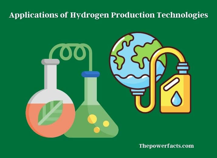 applications of hydrogen production technologies