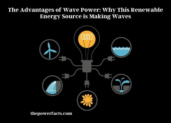 the advantages of wave power why this renewable energy source is making waves