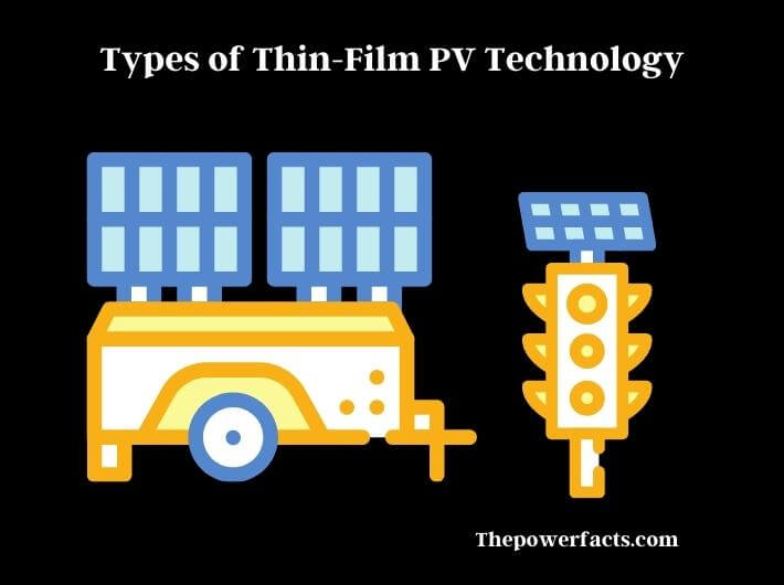 types of thin-film pv technology