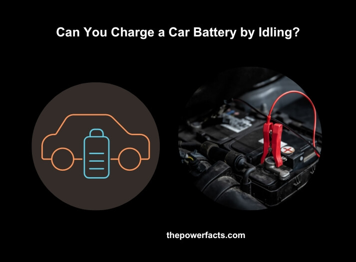 can you charge a car battery by idling(1)