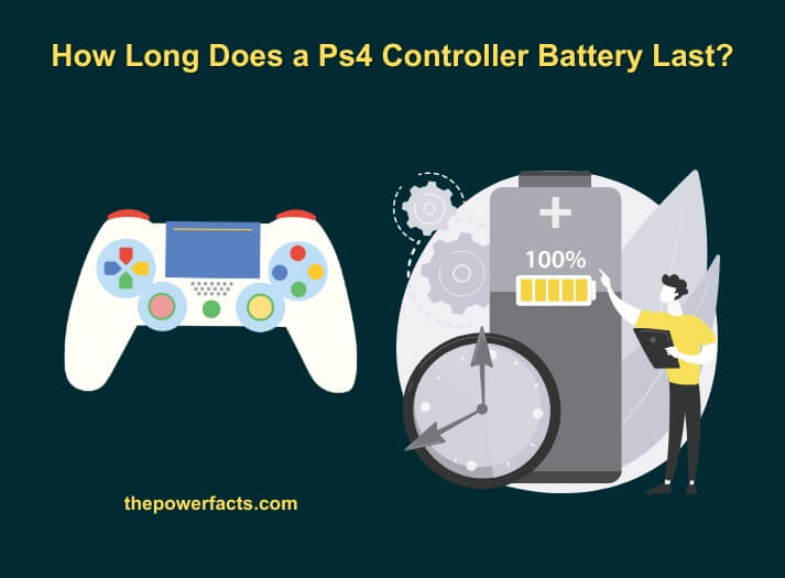 how long does a ps4 controller battery last (1)