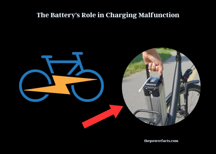the battery's role in charging malfunction