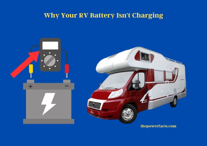 why your rv battery isn't charging