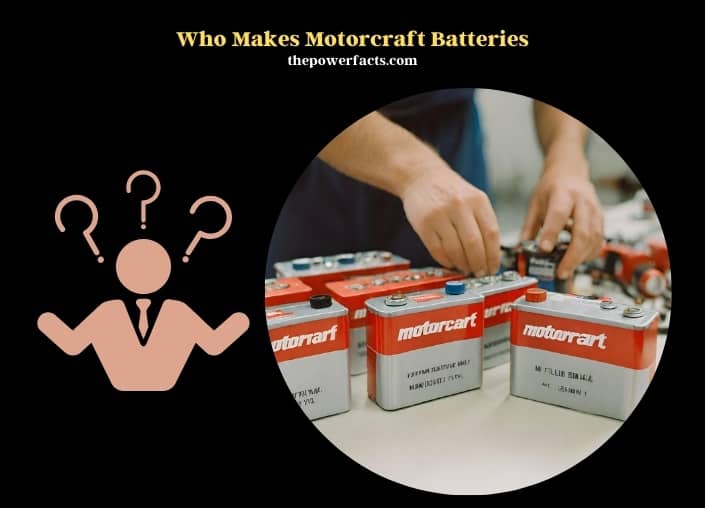 who makes motorcraft batteries